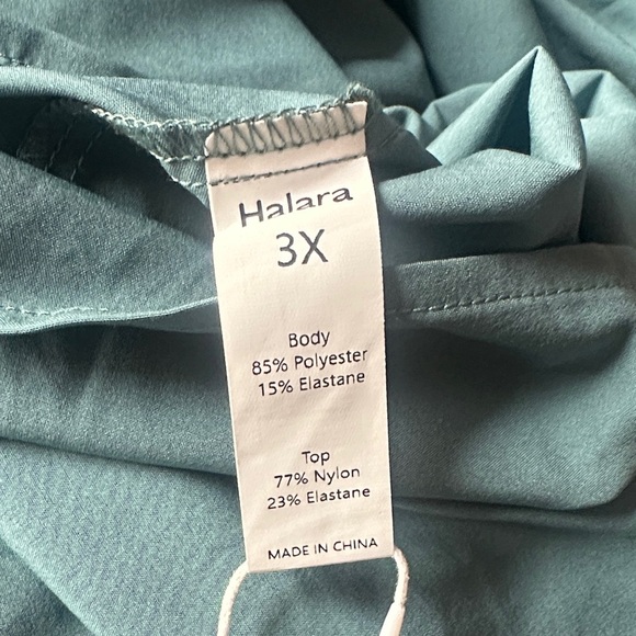 HALARA Teal High Low Dress - Picture 3 of 3